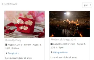 Another Events Calendar screenshot 1