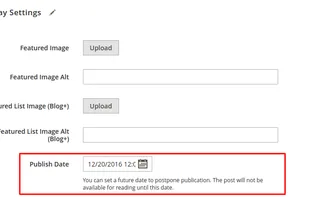Magento 2 Blog Extra screenshot 1