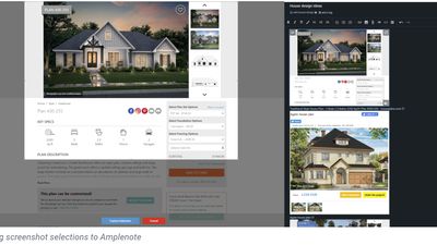 The Amplecap web clipping extension: Screenshot Selection.