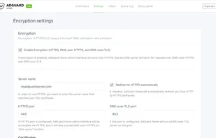 AdGuard Home screenshot 1