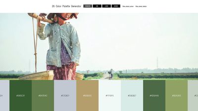 26 Colors Palette Generator screenshot 1