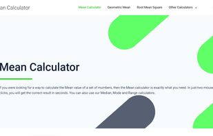 Mean Calculator screenshot 1
