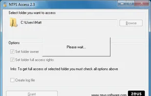 NTFS Access screenshot 2