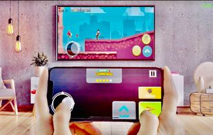 TV as console & Smartphone as controller
