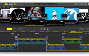 DJ.Studio Carousel view