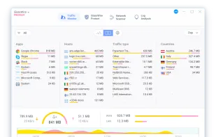GlassWire screenshot 1