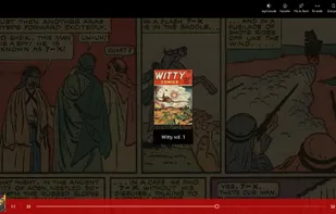 Reading controls - Cover the comic book reader for windows