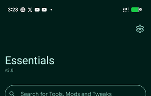 essentials screenshot 1