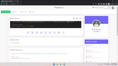 Paste Example