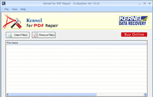 Kernel for PDF Repair screenshot 1