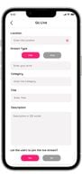 Live Stream for users
