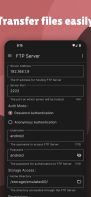 Wifi FTP Server for Android screenshot 2