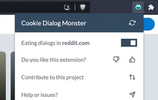 Cookie Dialog Monster screenshot 1
