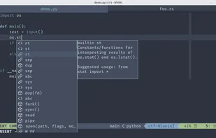 GNvim screenshot 1
