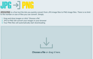JPG to PNG screenshot 1