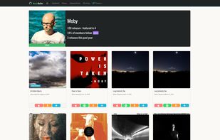 Artist page