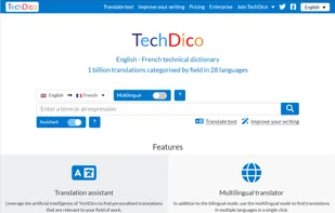 TechDico home page