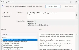 NAppClean screenshot 2