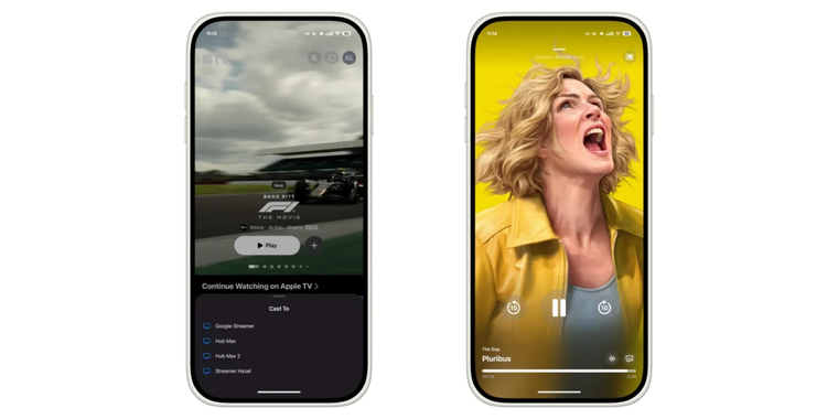 Apple TV app on Android adds Google Cast support image