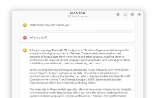 XCA AI Chat screenshot 1