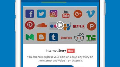Internet Stories from 1000's of Social Apps & Websites.