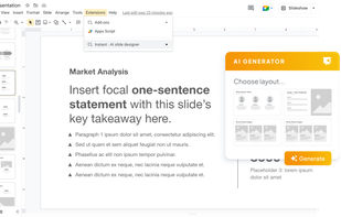 Instant AI for Google Slides screenshot 1