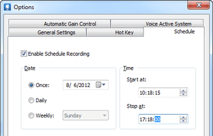 Preset Output Qualities