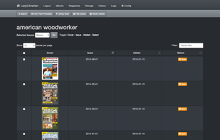 LazyLibrarian screenshot 2