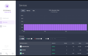 Mesosphere DCOS screenshot 1