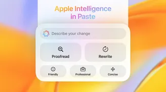 Paste integrates Apple Intelligence for in-app writing and proofreading image
