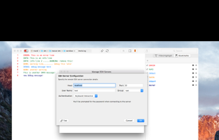 Edit the remote SSH server configuration settings