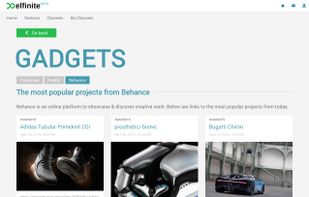 Popular gadgets links on behance