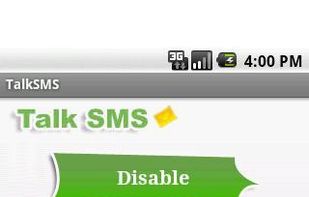 TalkSMS screenshot 1