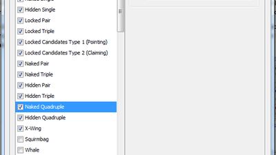 Step options