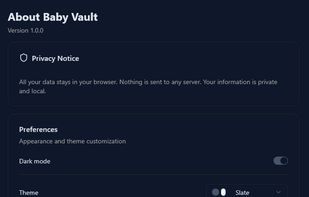 Baby Vault screenshot 1