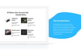 Personalize every interaction to deliver an optimal customer experience at scale across your store, email, popups, and landing pages. Tap into user preferences, context, and real-time intent to improve revenue with powerful, journey-aware product recommendations. 