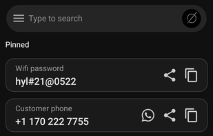 Quick Copy screenshot 1