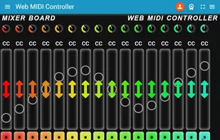 Web MIDI Controller screenshot 2