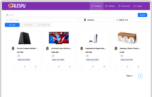 Salespy screenshot 1