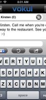 Text Messaging Screen