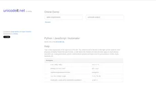 Website desktop view