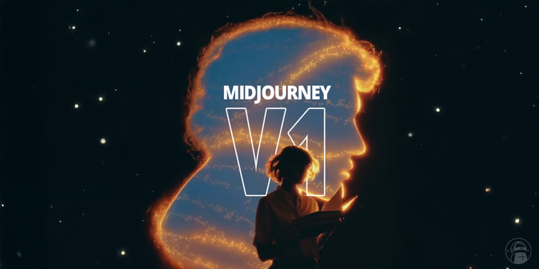 Midjourney launches its first AI Video Generation Model, V1 image