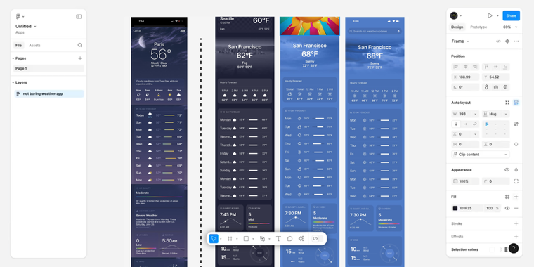 Figma pauses 'Make Design' AI feature amid allegations of copying Apple's Weather app image