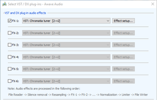 Awave Audio screenshot 2