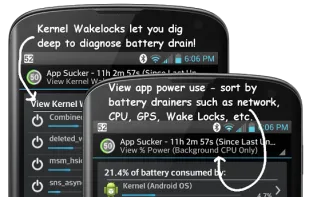 GSam Battery Monitor screenshot 1