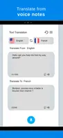 Voice AI language Translator screenshot 1