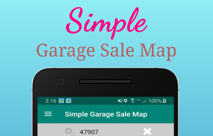 Simple Garage Sale Map screenshot 1
