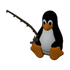 Tux Fishing icon