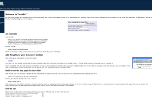 TinyURL screenshot 1