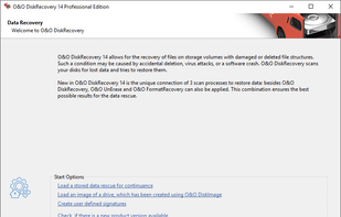 O&O DiskRecovery screenshot 1